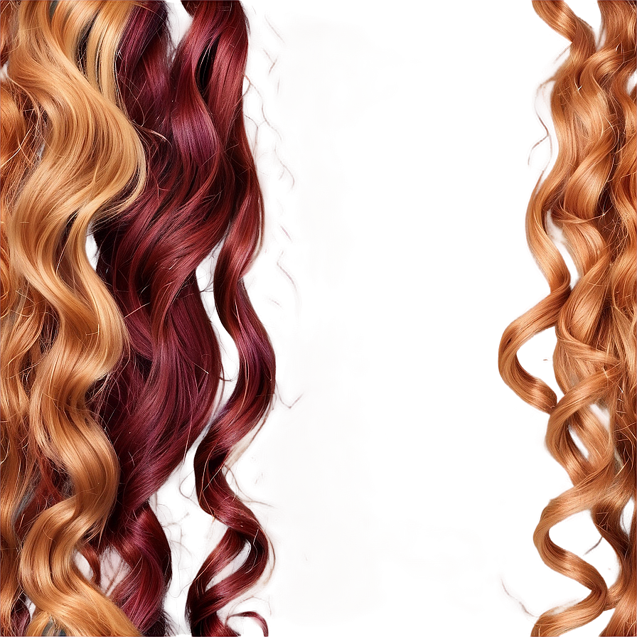 Curly Hair Color Mix Png 05242024