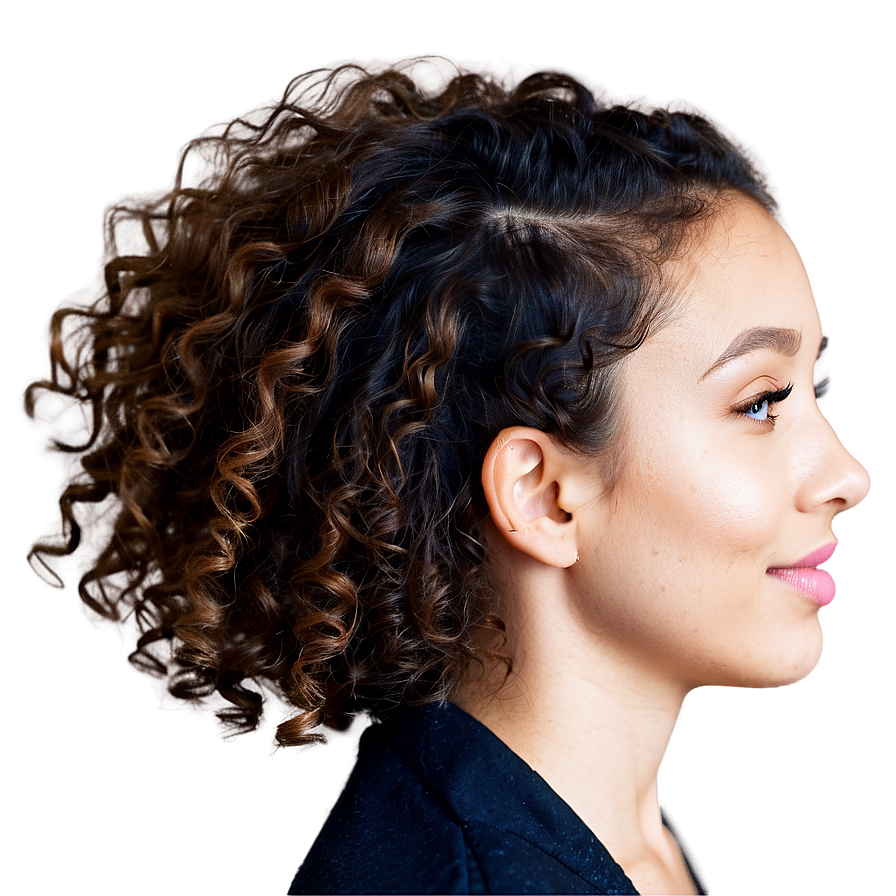 Curly Hair Edges Png 06282024