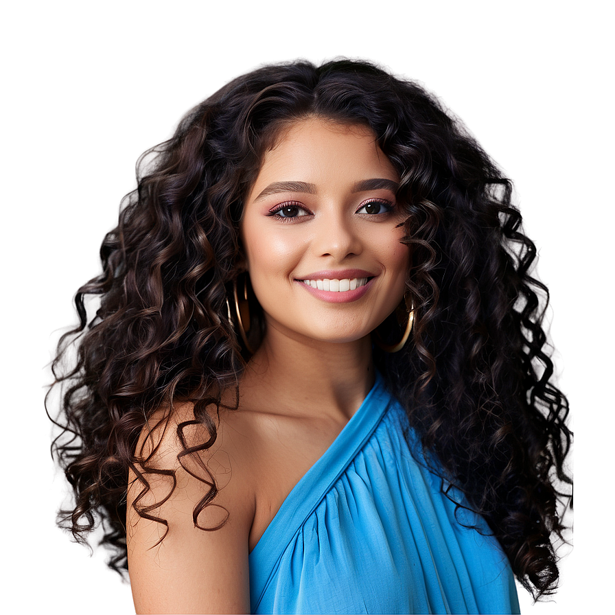 Curly Hair Frizz Control Png Dew70