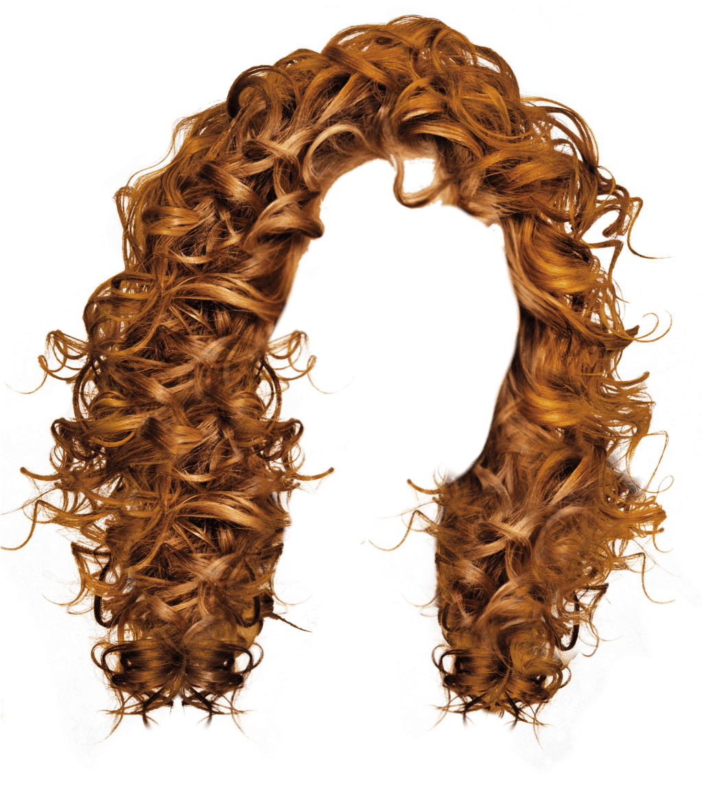 Curly Hair Letter N Formation