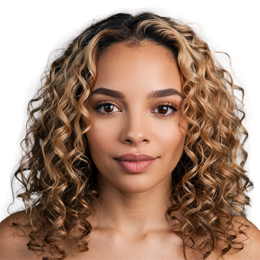 Curly Hair Transformation Png Sym89