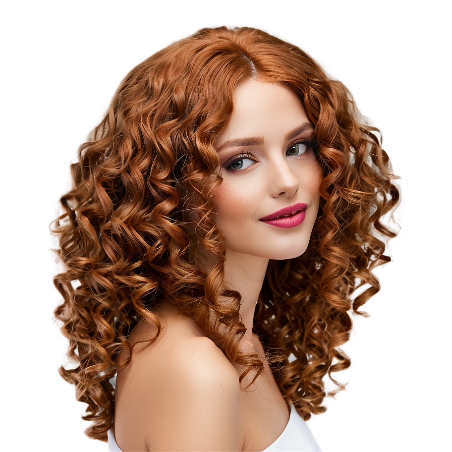 Curly Hair Wig Png Rlj