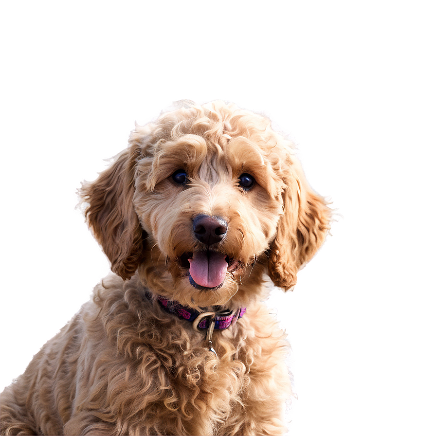 Curly Haired Goldendoodle Png 24