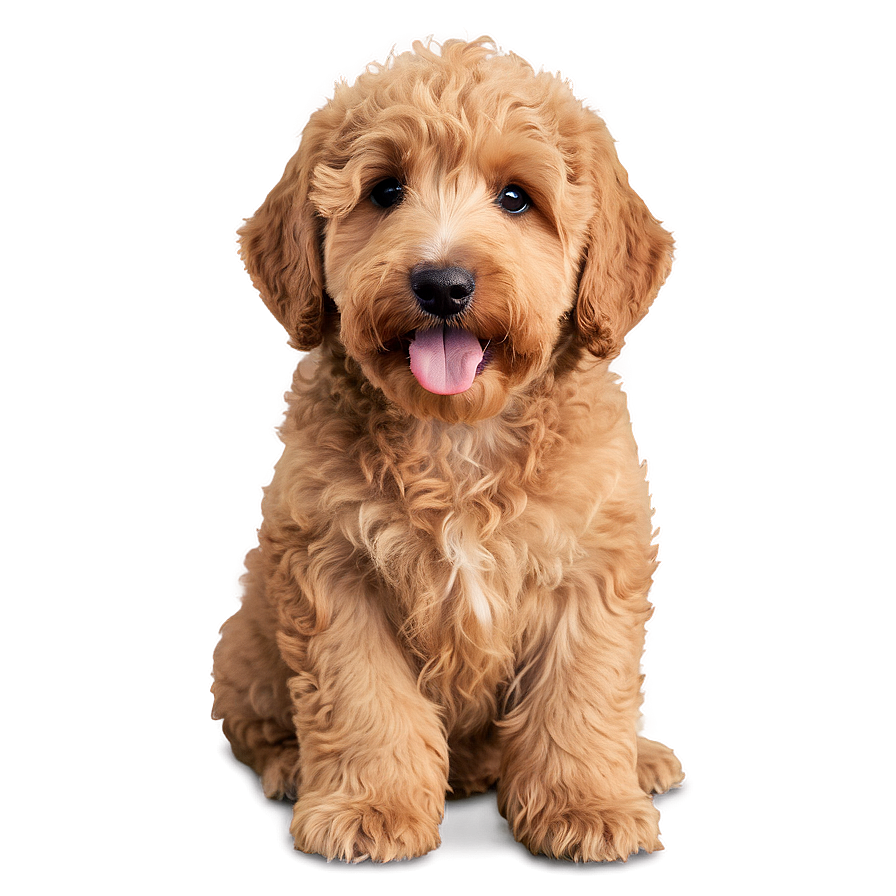 Curly Haired Goldendoodle Png Gwt