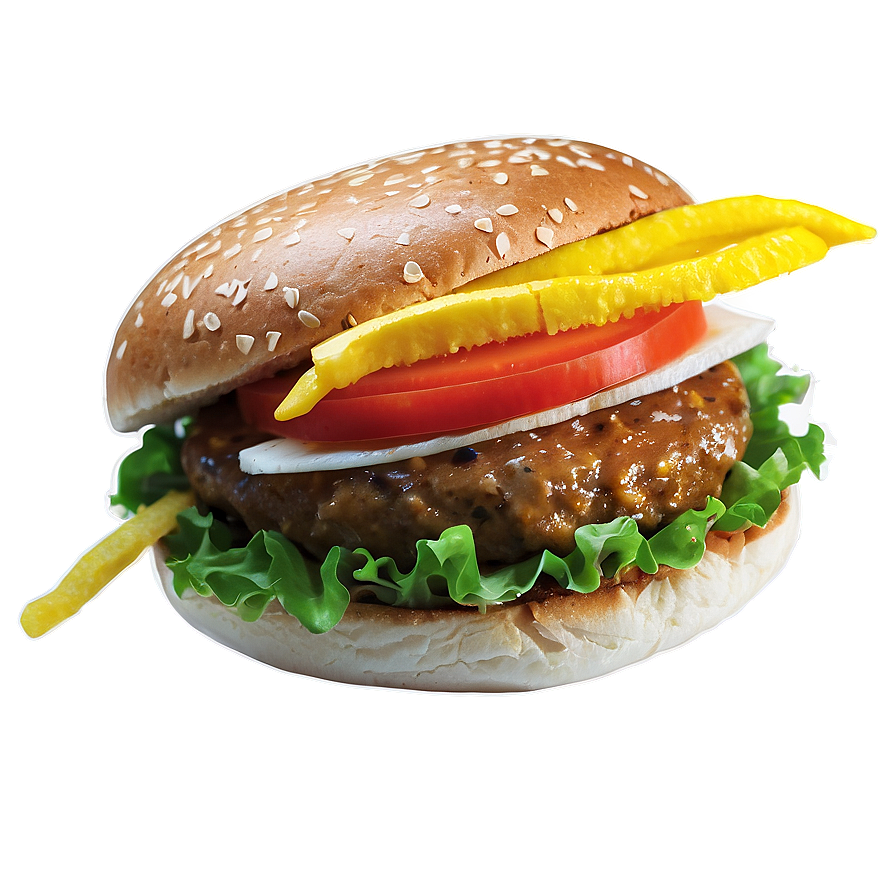 Curry Burger Png Bhm