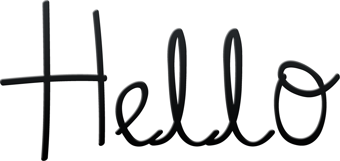 Cursive_ Hello_ Signature