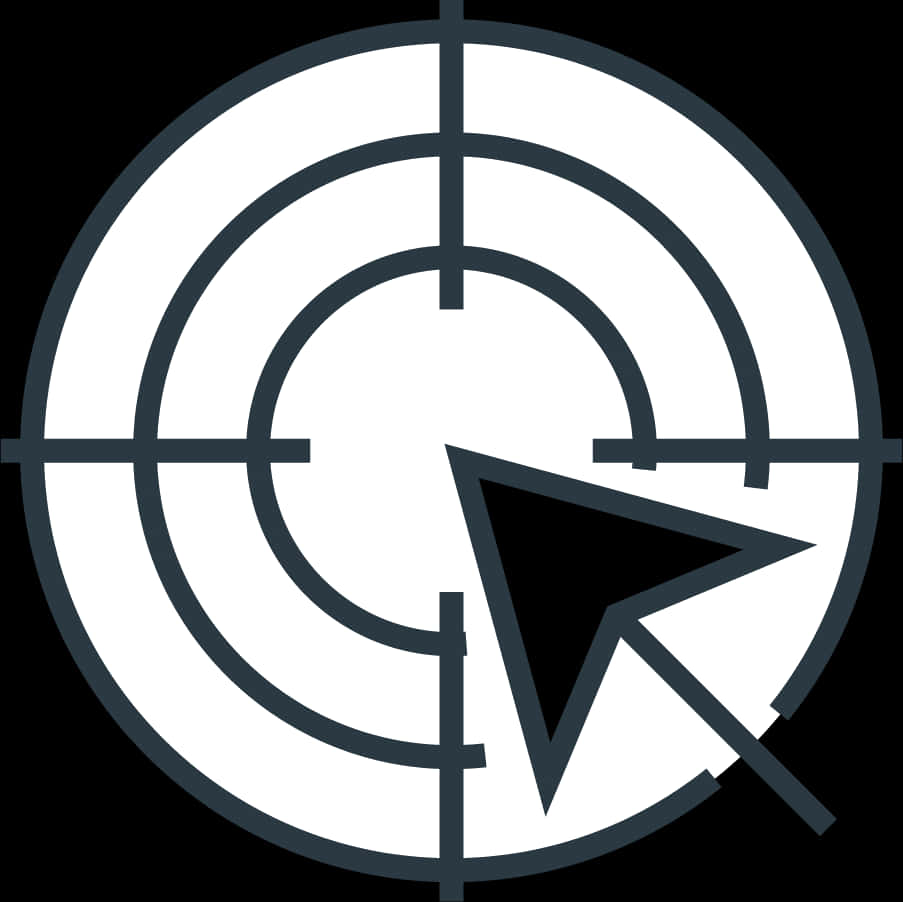 Cursor Target Icon Graphic