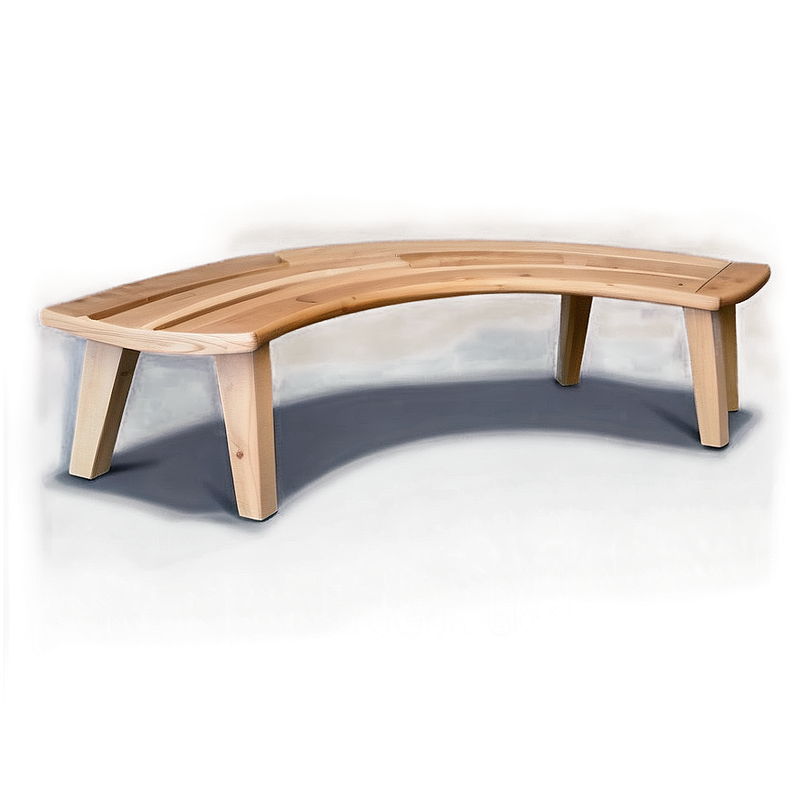 Curved Bench Png 05232024