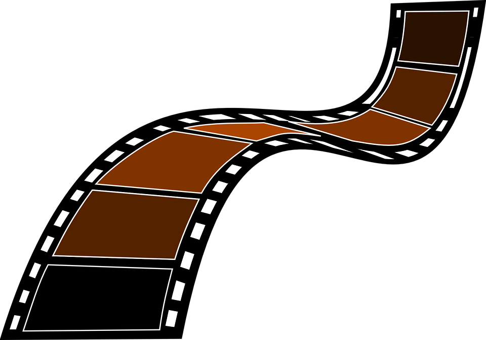 Curved Filmstrip Graphic