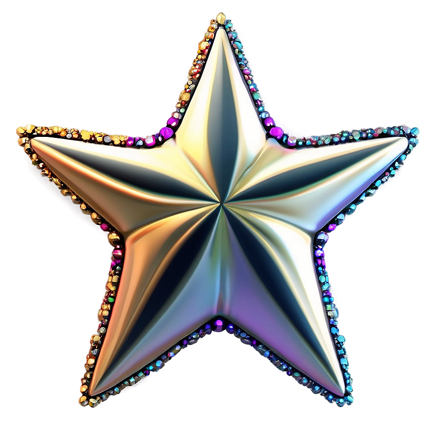 Curved Star Illustration Png 06132024