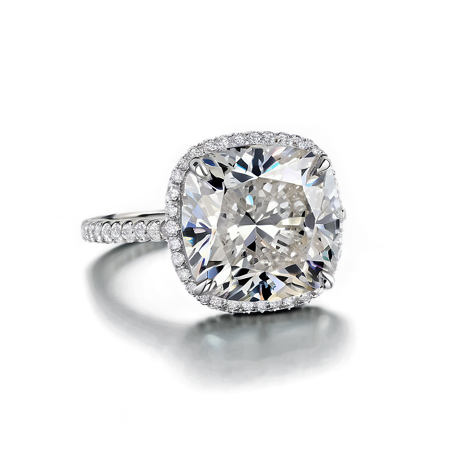 Cushion Cut Diamonds Png 05242024