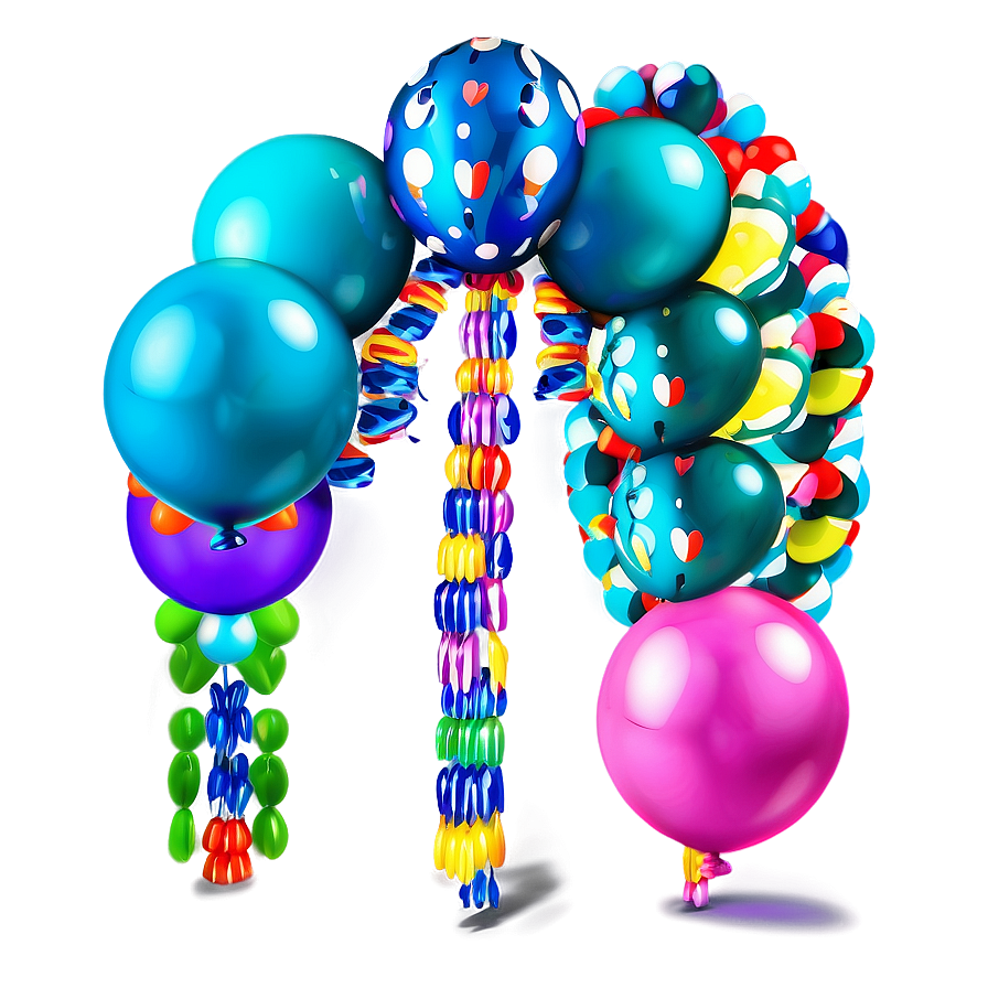 Custom Balloon Garland Creations Png 06282024