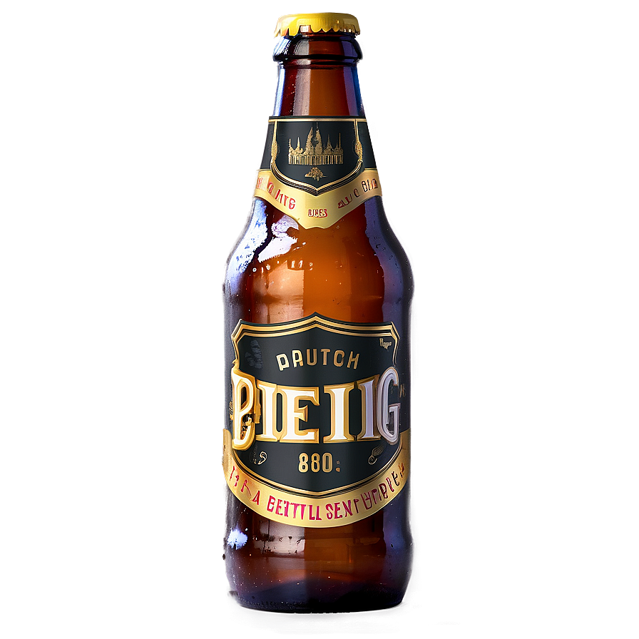 Custom Beer Bottle Design Png 73