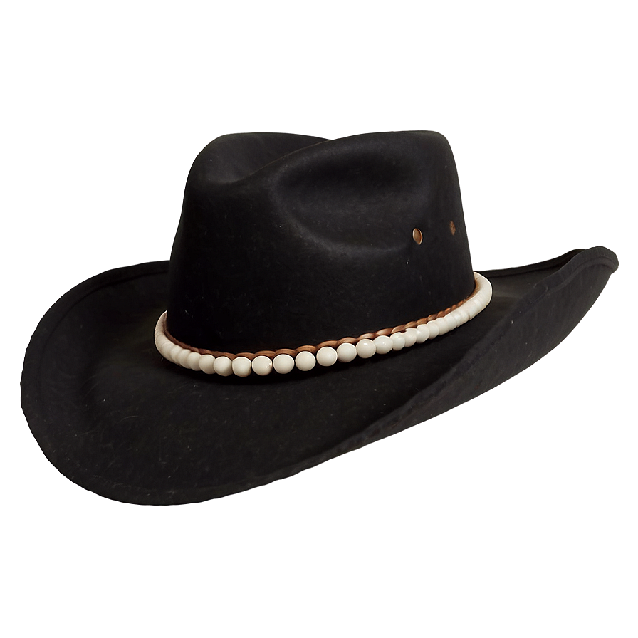 Custom Black Cowboy Hat Png Fuc