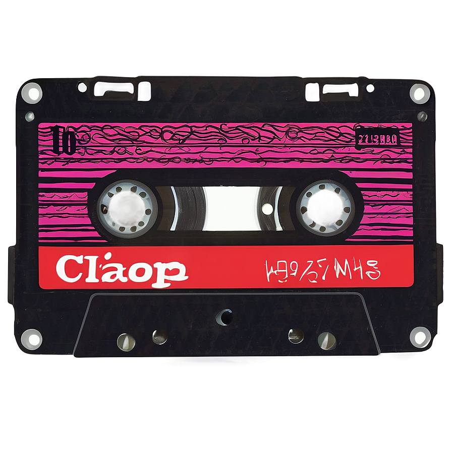 Custom Cassette Tape Png 46