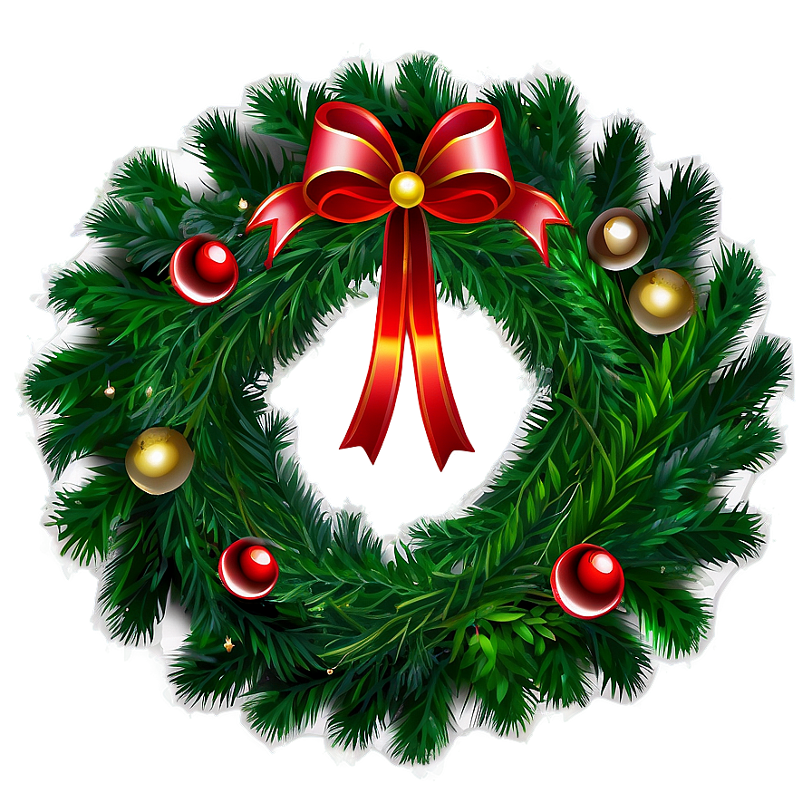 Custom Christmas Wreath Png Bsg