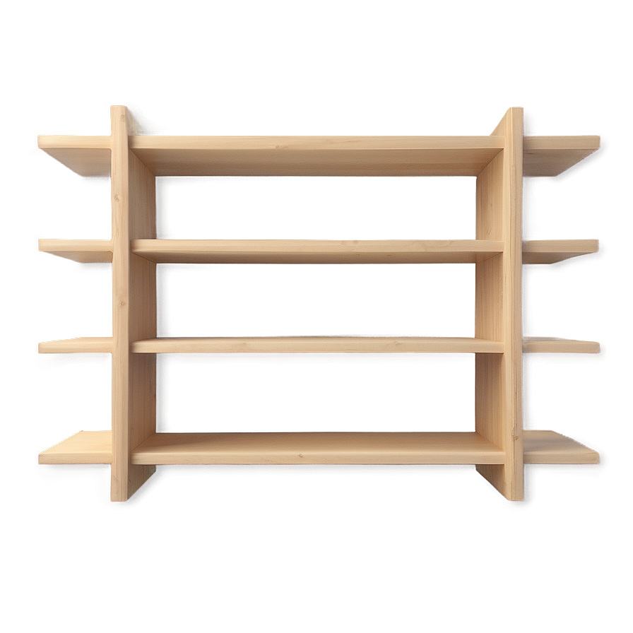 Custom Empty Bookshelf Png 3