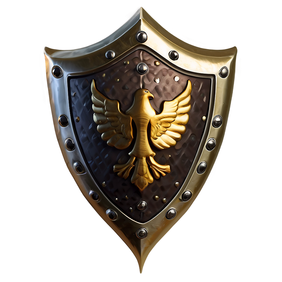 Custom Gold Shield Png Hwc