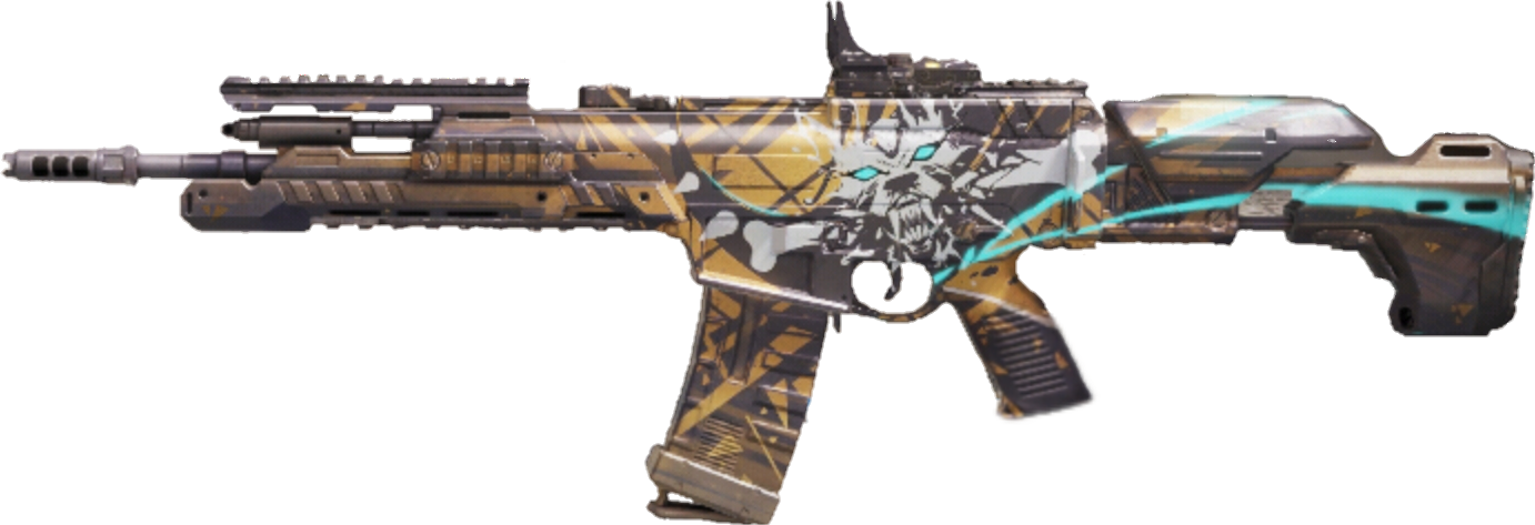 Custom Graphic Assault Rifle