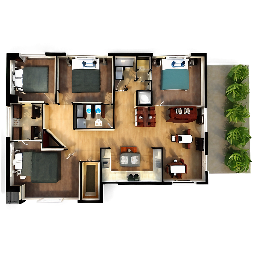 Custom Home Floor Plan Png Qad1