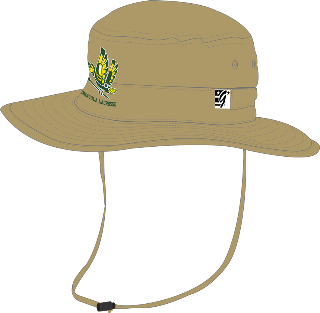 Custom Lacrosse Bucket Hat Design