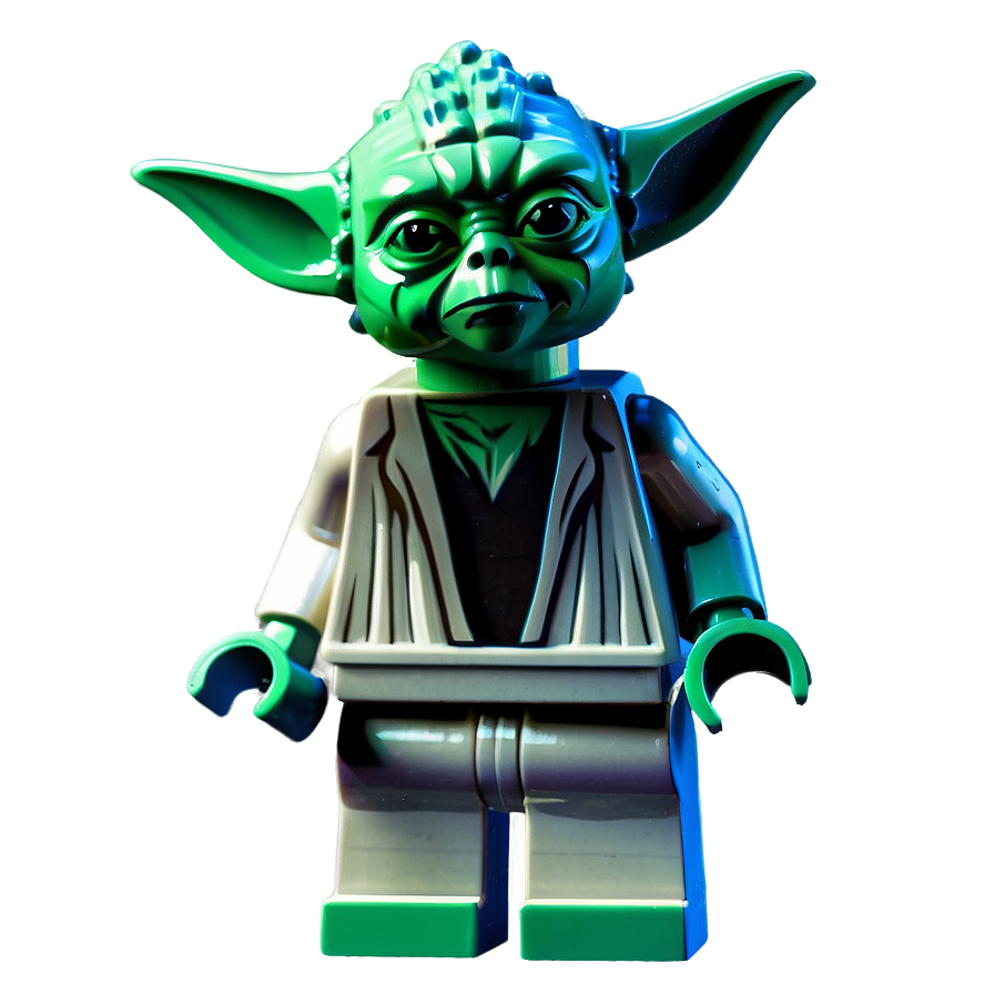 Custom Lego Yoda Creation Png 06282024