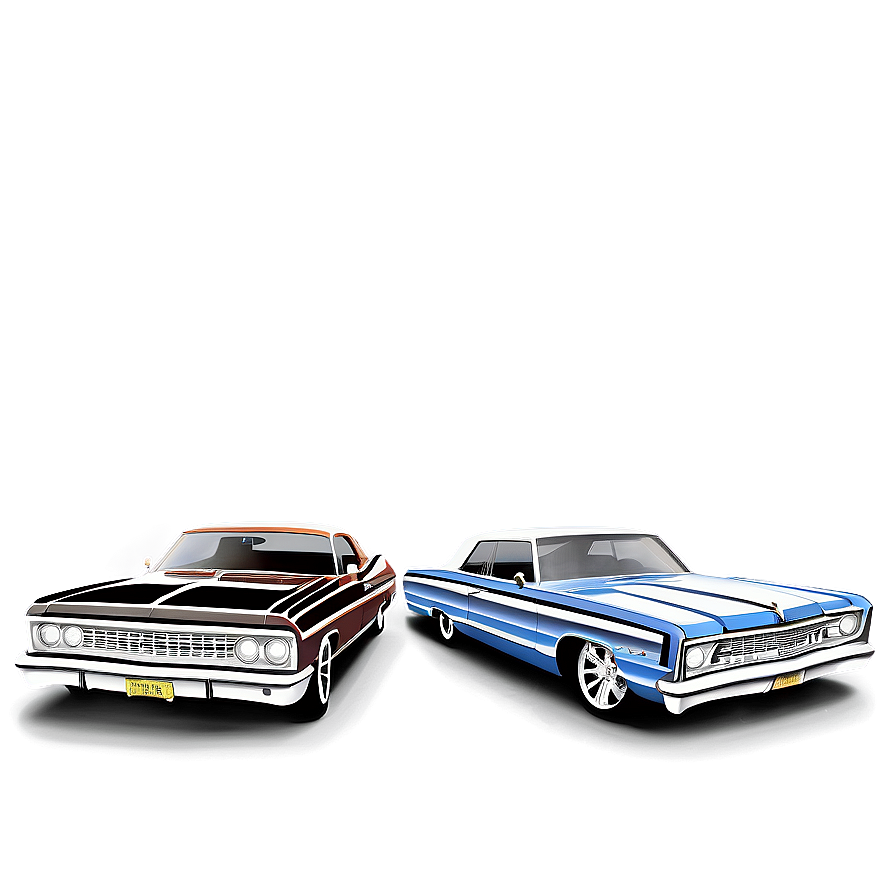 Custom Lowrider Illustration Png Mvq