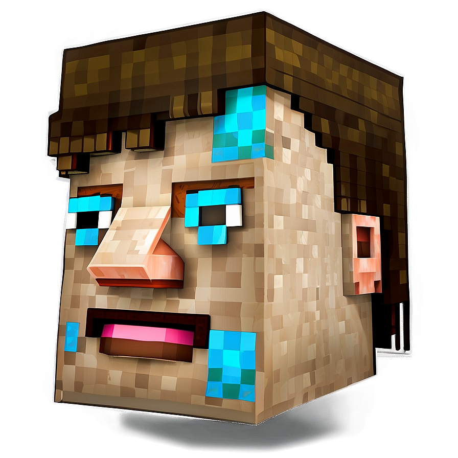 Custom Minecraft Steve Head Png Uhc91