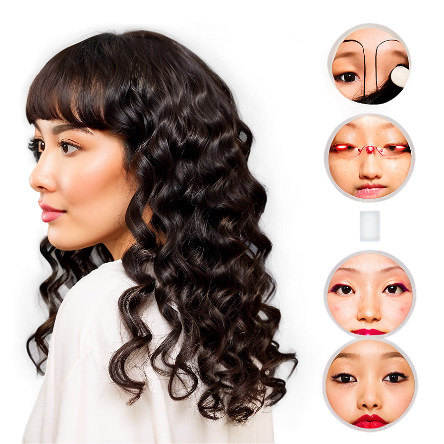 Custom Perm Hair Techniques Png Aft