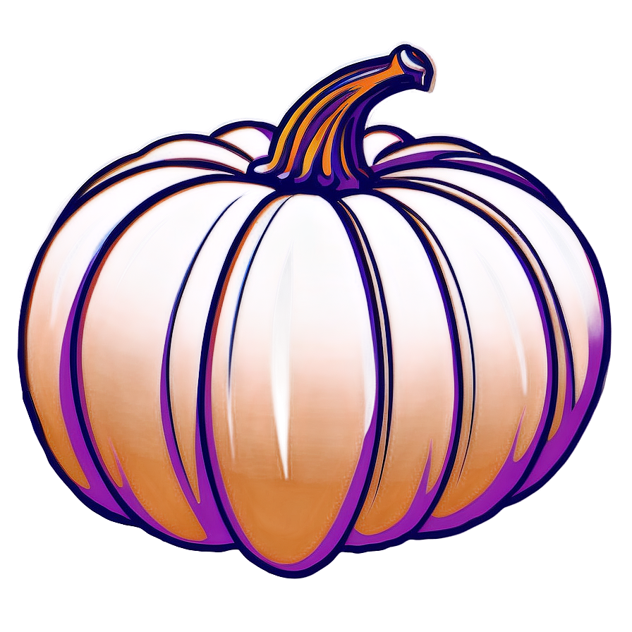 Custom Pumpkin Outline Design Png 71