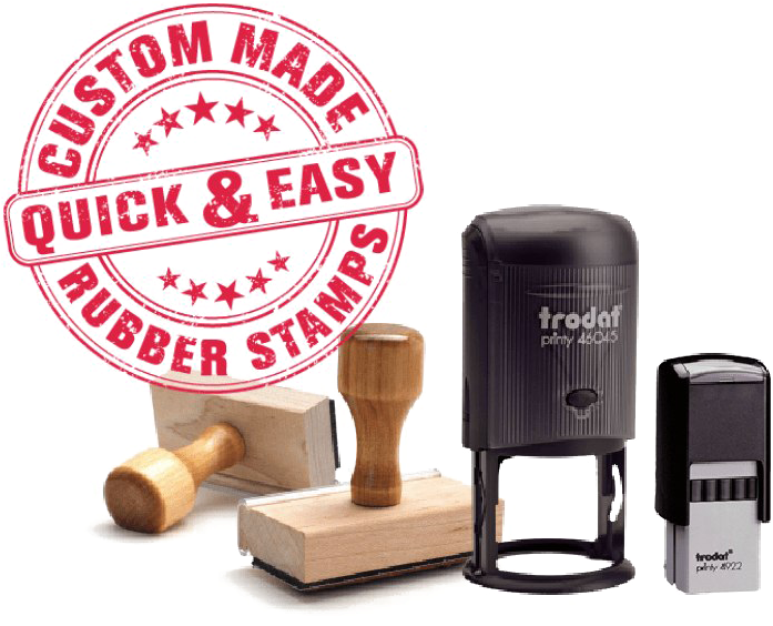 Custom Rubber Stamps Variety