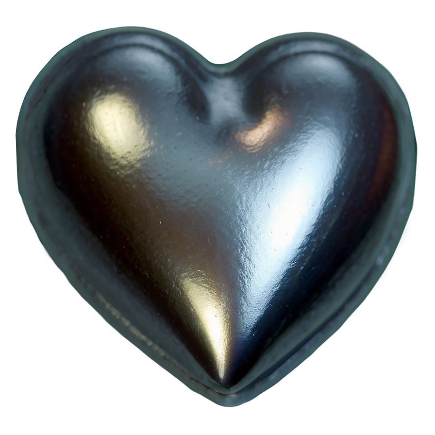 Custom Silver Heart Png 06282024