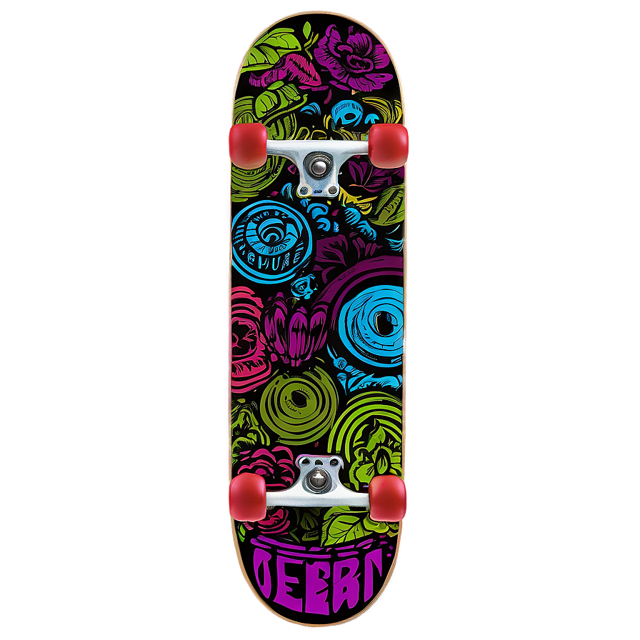 Custom Skateboard Deck Art Png Skr55