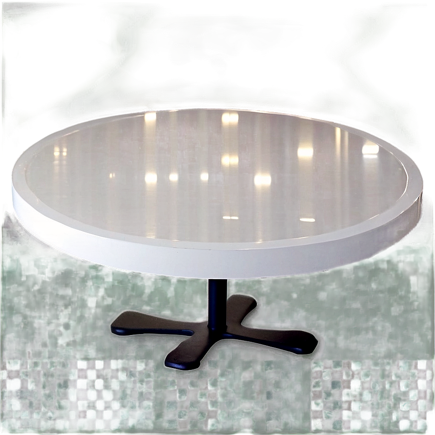 Custom White Table Png Vmp60