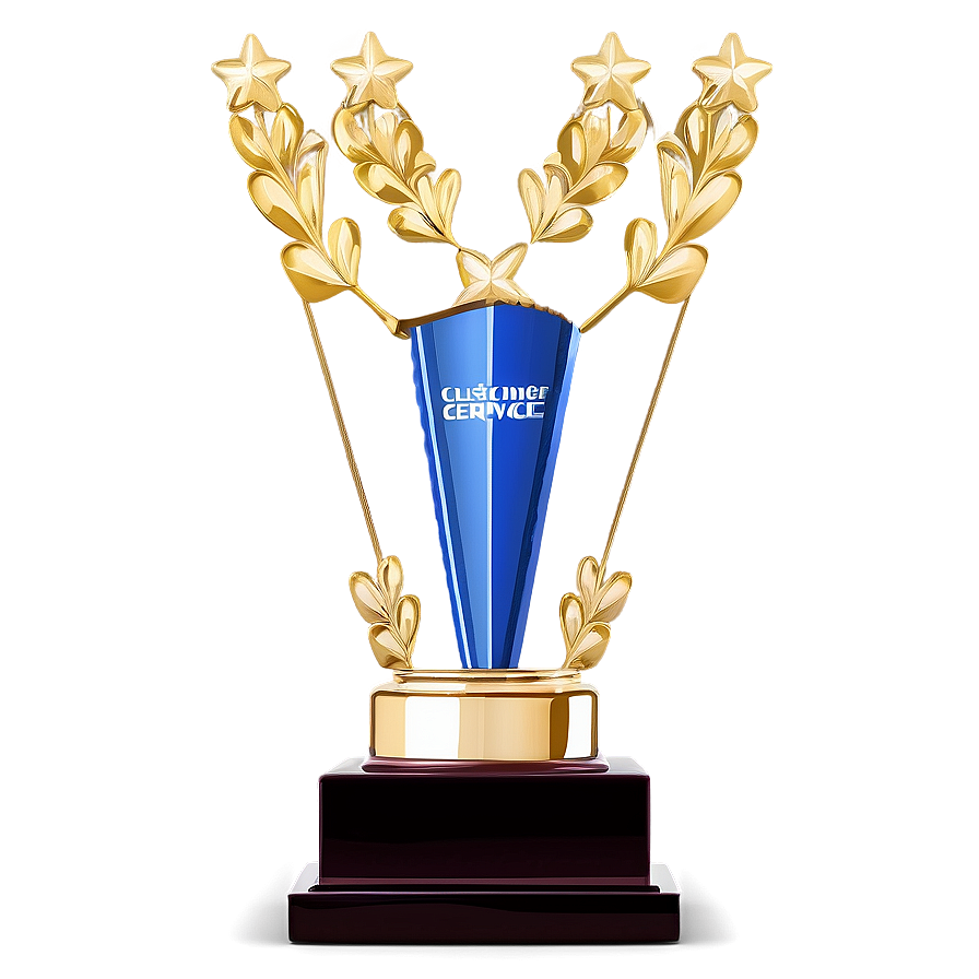 Customer Service Award Trophy Png 42