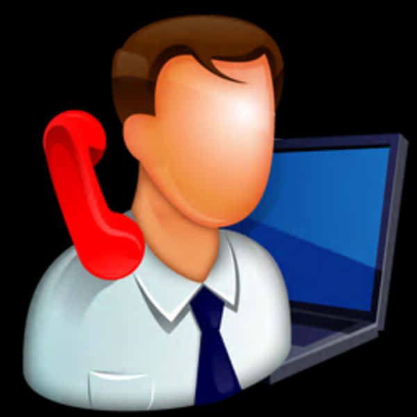 Customer Support Call Icon