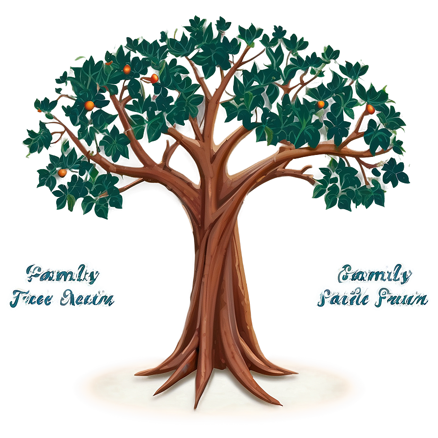 Customizable Family Reunion Tree Png 8