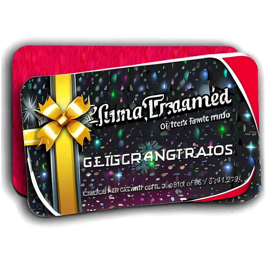 Customizable Gift Card Png 57