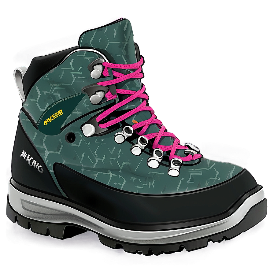 Customizable Hiking Boot Design Png 69