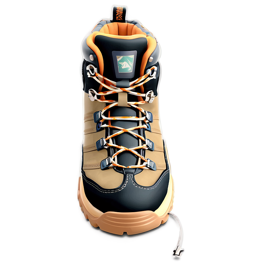 Customizable Hiking Boot Design Png Bbv41