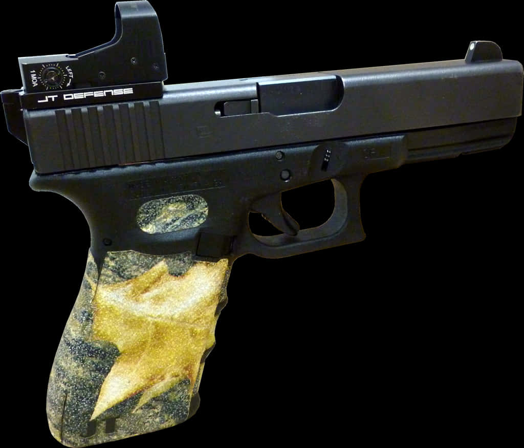 Customized Glock Pistolwith Optic