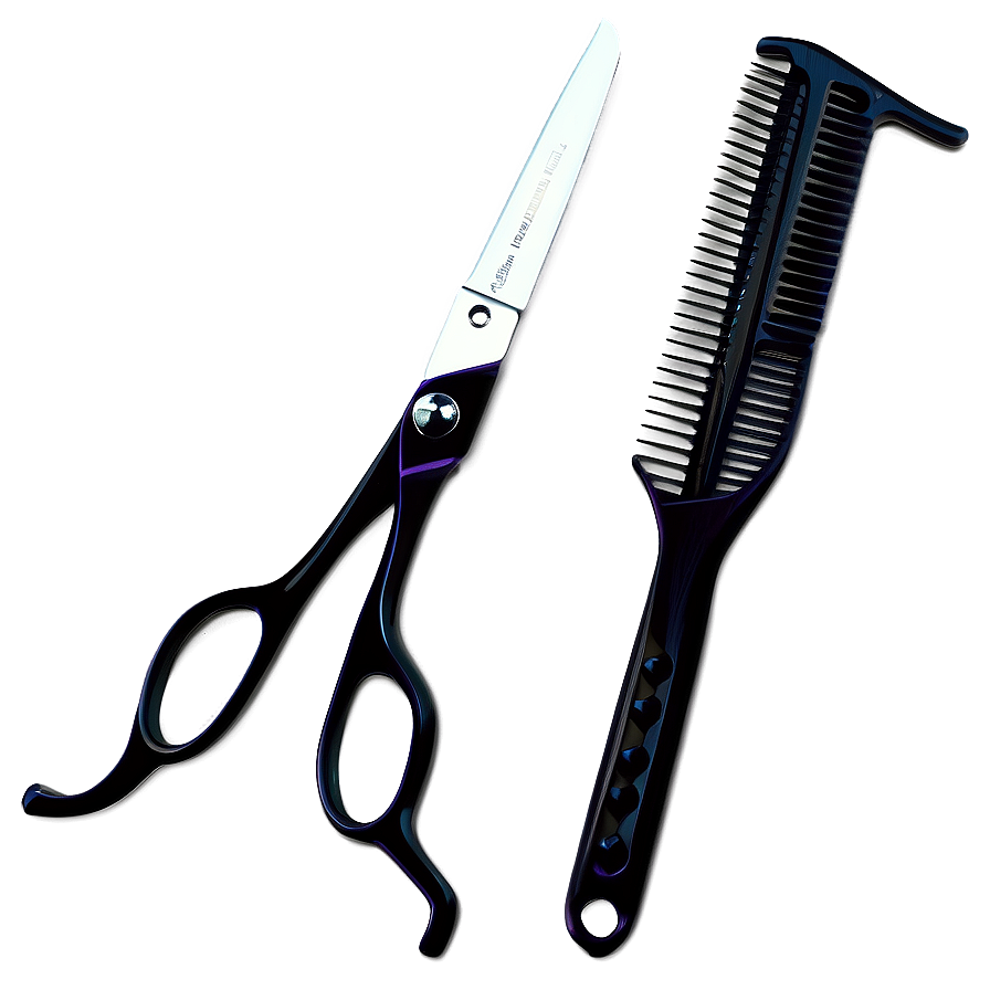 Customized Hairdressing Scissors Png 06262024