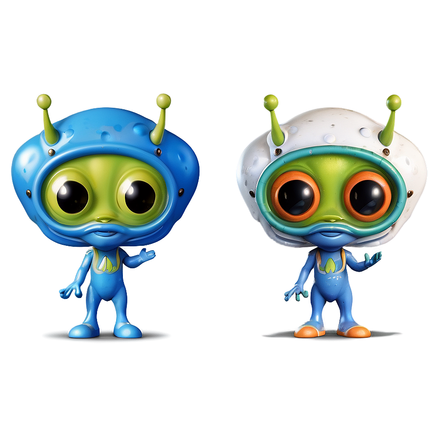 Cute Alien Mascot Png 05032024