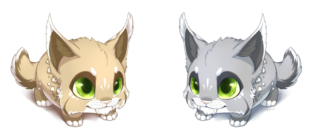 Cute_ Animated_ Lynx_ Kittens