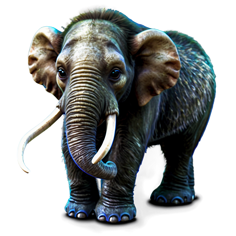 Cute Baby Mammoth Png Mba