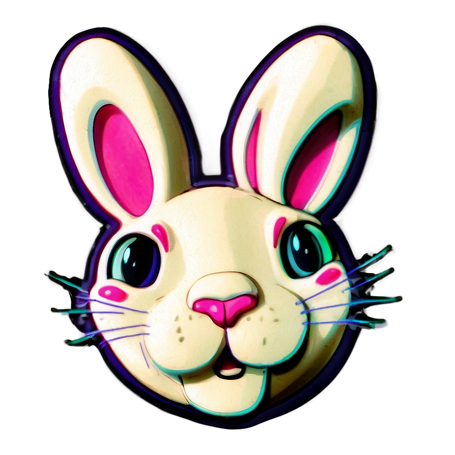 Cute Bad Bunny Stickers Png Frm