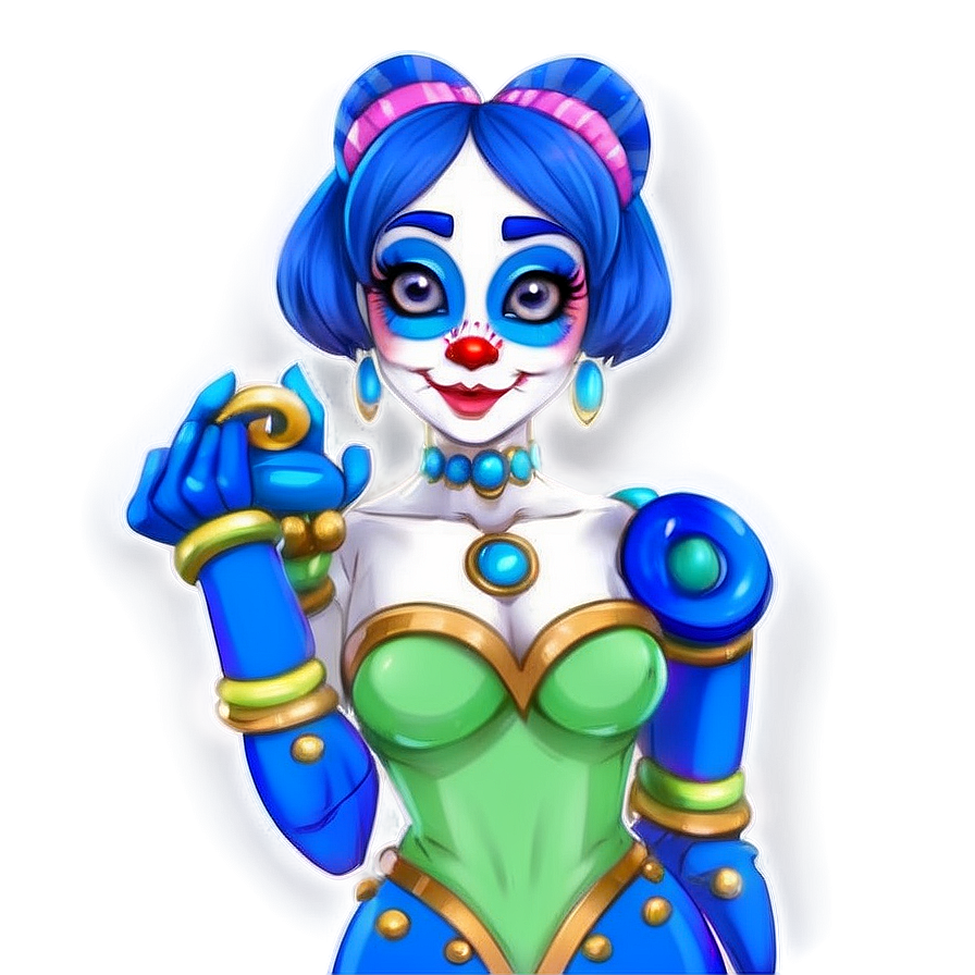 Cute Ballora Illustration Png Lkb