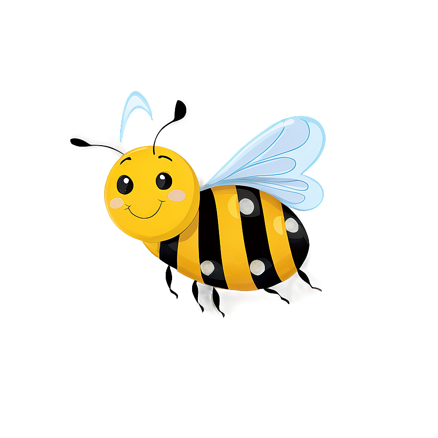 Cute Bee Flying Png Iyq