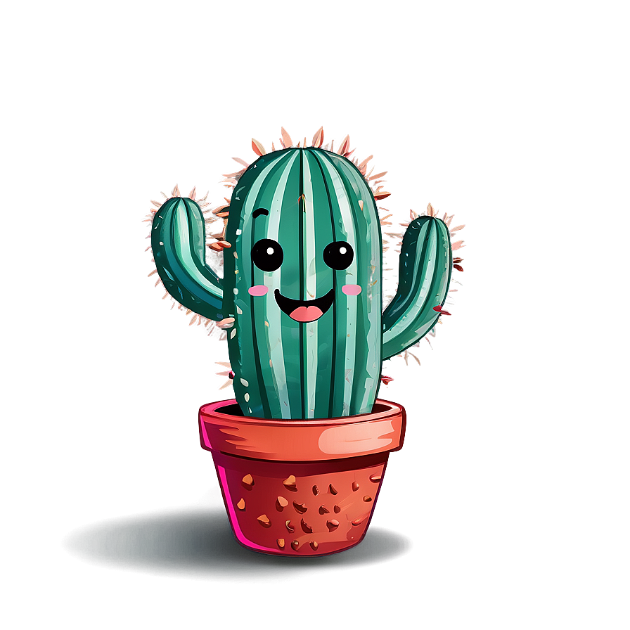 Cute Cactus Png 05032024