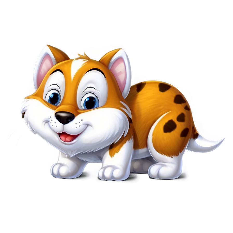 Cute Cartoon Animal Character Png Apf37